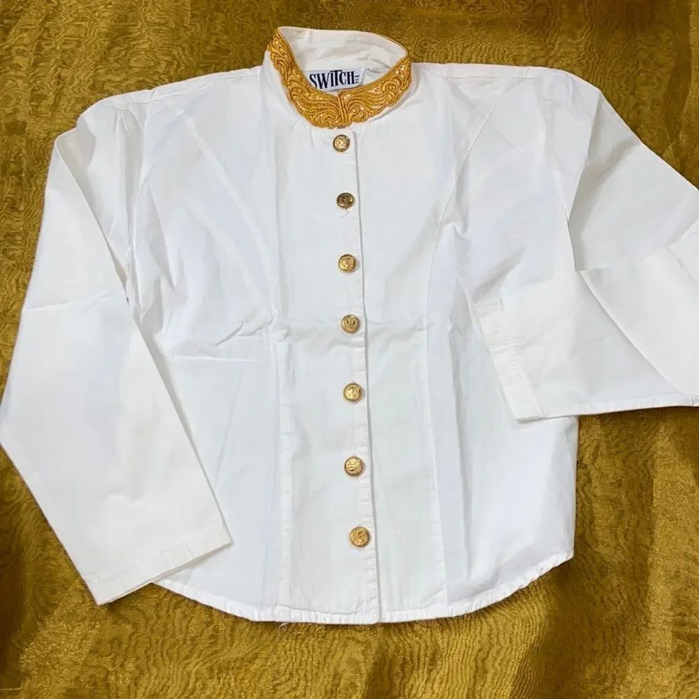 Vintage SWITCH USA WOMEN BLOUSE SIZE M